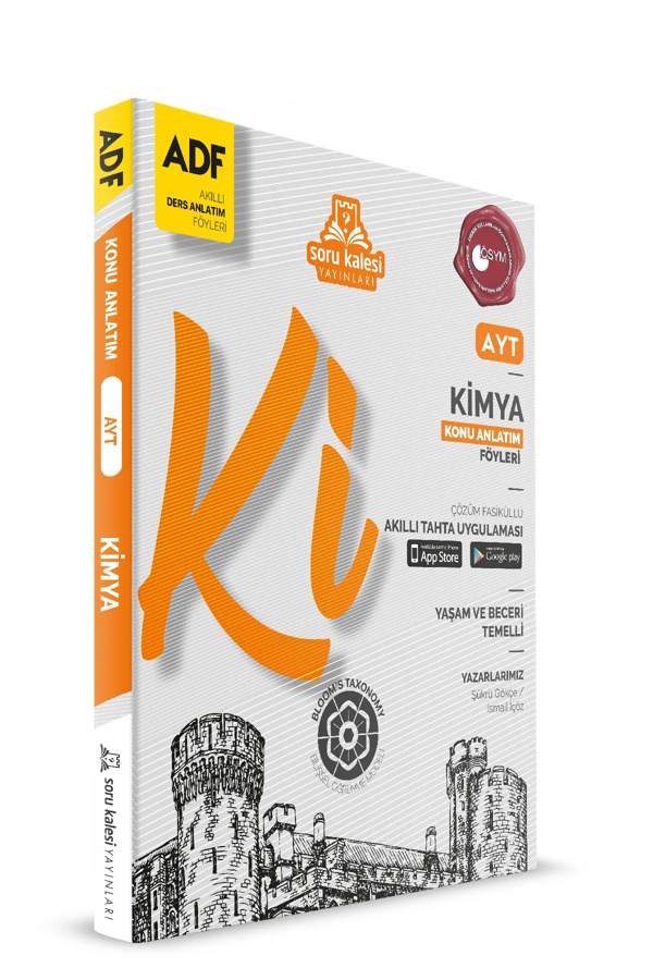Soru Kalesi Yayınları AYT Kimya Konu Anlatım Föyleri - Soru Kalesi Yayınları - Image 1