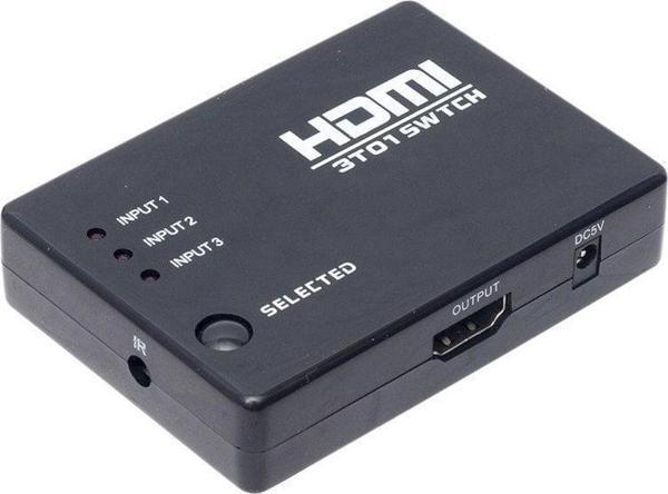 Powermaster PM-6853 3Giriş 1Çıkış Hdmı Swıtch Toplayıcı Kumandalı - Image 1