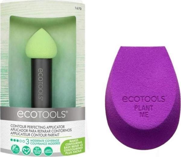 Ecotools Bioblender Makyaj Süngeri Ve Ec-1670 Kontür Aplikatör 2li Set - Image 1