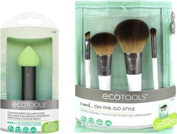 Ecotools Ec-1670 Kontür Aplikatör Ve Ec-1613 On The Go Fırça Seti - Image 1