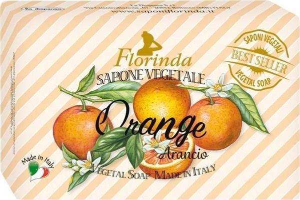 Florinda Flowers and Fruits Kırmızı Turuncu Meyveler Bitkisel Katı Sabun 200Gr - Image 1