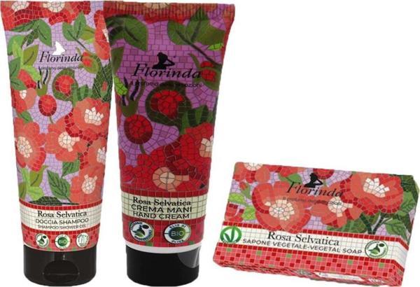 Florinda Rosa Selvatica Gül Aromalı 3lü Set - Image 1