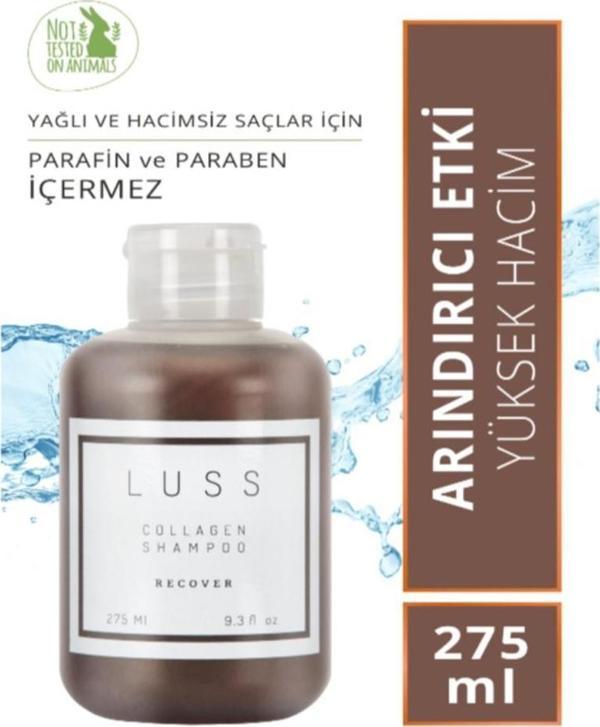 LUSS Collagen Shampoo - Dökülme Önleyici 50003 - 275ML - Image 1