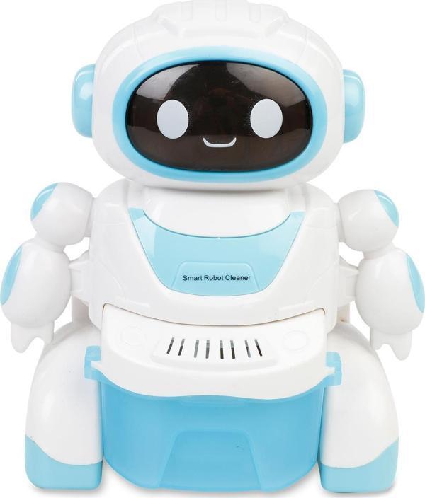 Sole Sesli ve Işıklı 2 Fonksiyonlu Oyuncak  Sevimli Robot Süpürge - Sweeping Robot - Image 1