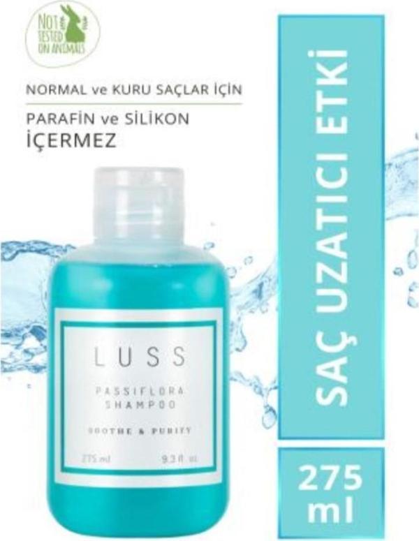 LUSS Passıflora Şampuan - Hızlı Uzama C Vitamini Katkısı 50002 - 275ml - Image 1
