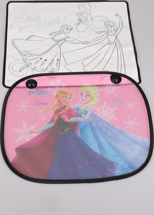 LİSANSLI DISNEY FROZEN ARABA GÜNEŞLİĞİ BOYAMA SAYFASI HEDİYELİ - Image 1