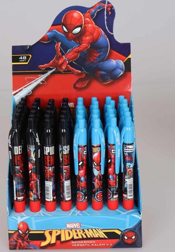 LİSANSLI SPIDERMAN VERSATİL UÇLU KALEM 0.7 MM - Image 1