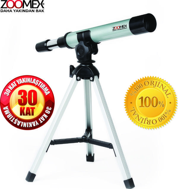 Zoomex 30F300 Teleskop 30 Kat Yakınlaştırma - Eğitici Ve Öğretici Geleceğin Bilim Adamı Olun!!! - Image 1