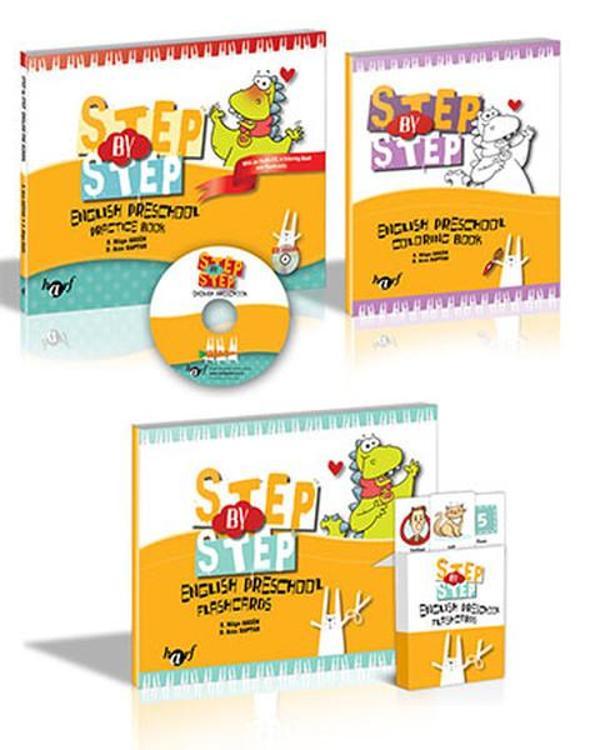Step By Step Prescholl Book - Harf Eğitim Yayıncılık - Image 1