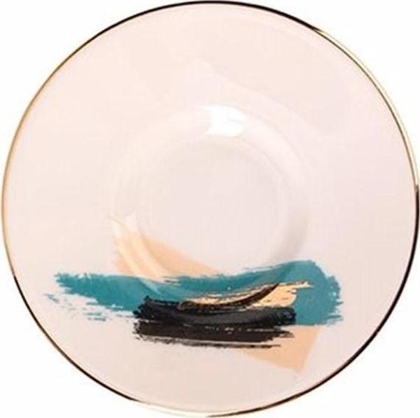 Porland Dash Desen Çay Tabağı 11cm 04ALM008508 - Image 1