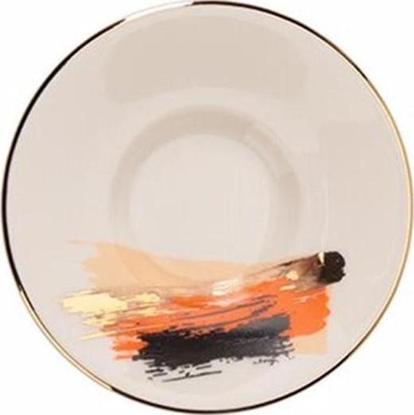 Porland Dash Desen Çay Tabağı 11cm 04ALM008510 - Image 1