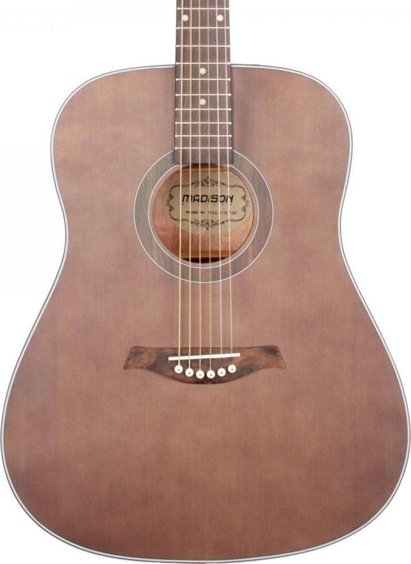 Madison Mag-41M-Trd Trans Red Akustik Gitar Kılıf Ve Pena Hediyeli - Image 1