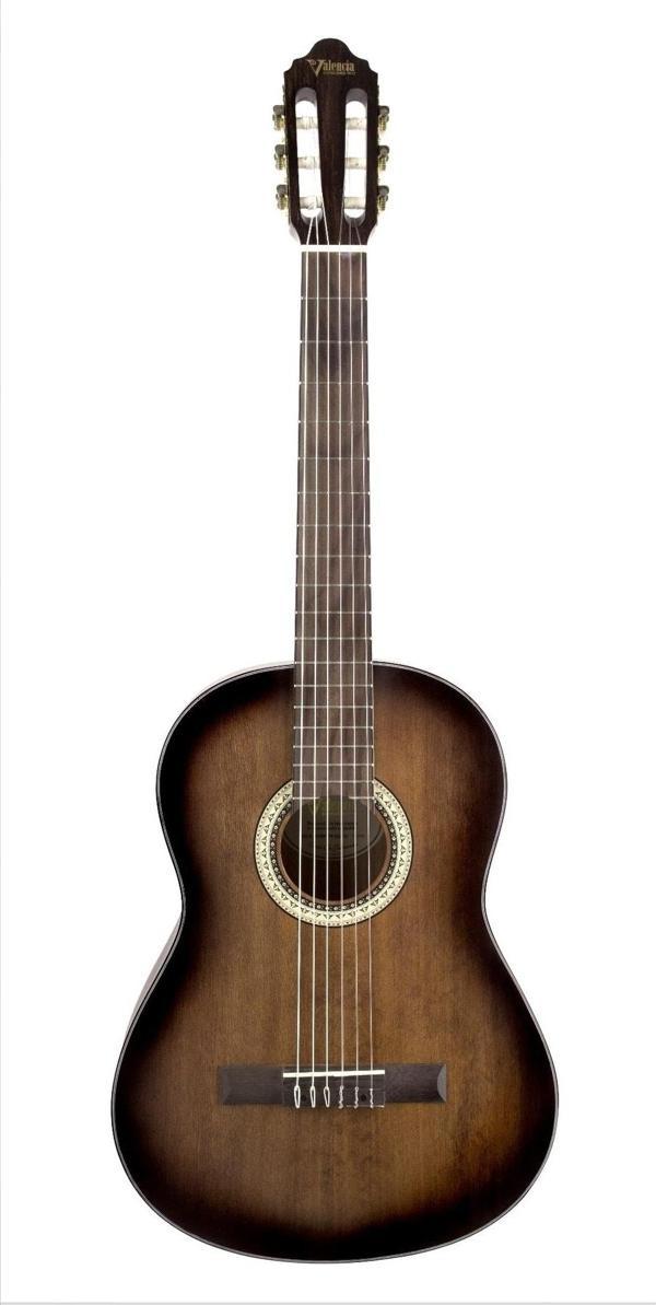 Valencıa Vc404Hsb Klasik Gitar Historic Sunburst Kılıf Ve Pena - Image 1
