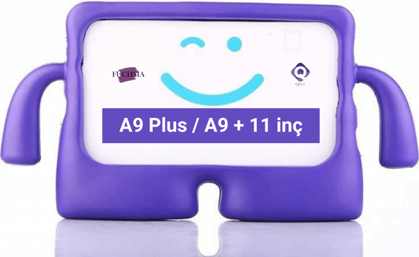 Galaxy Tab A9 Plus 11 inç Uyumlu Fuchsia iBuy Standlı Çocuk Tablet Kılıfı X210 - X216 - x218 - Image 1