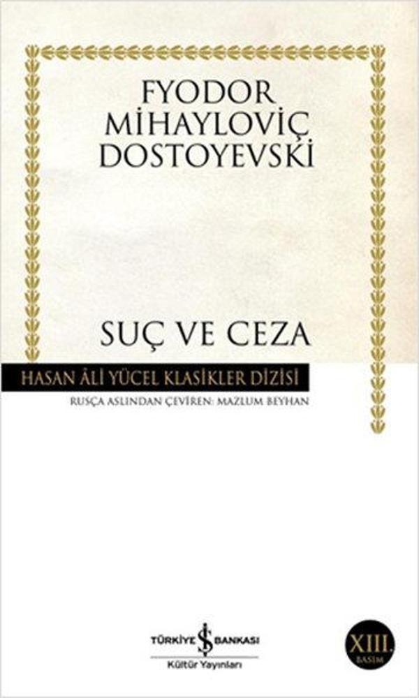 Suç ve Ceza - Hasan Ali Yücel Klasikleri - İş Bankası Kültür Yayınları - Image 1