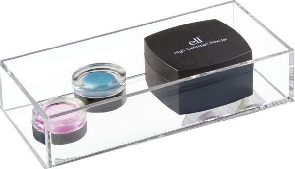 Sia Çekmece Içi Kozmetik Ve Takı Düzenleyici Şeffaf 16X7X3Cm - Image 1