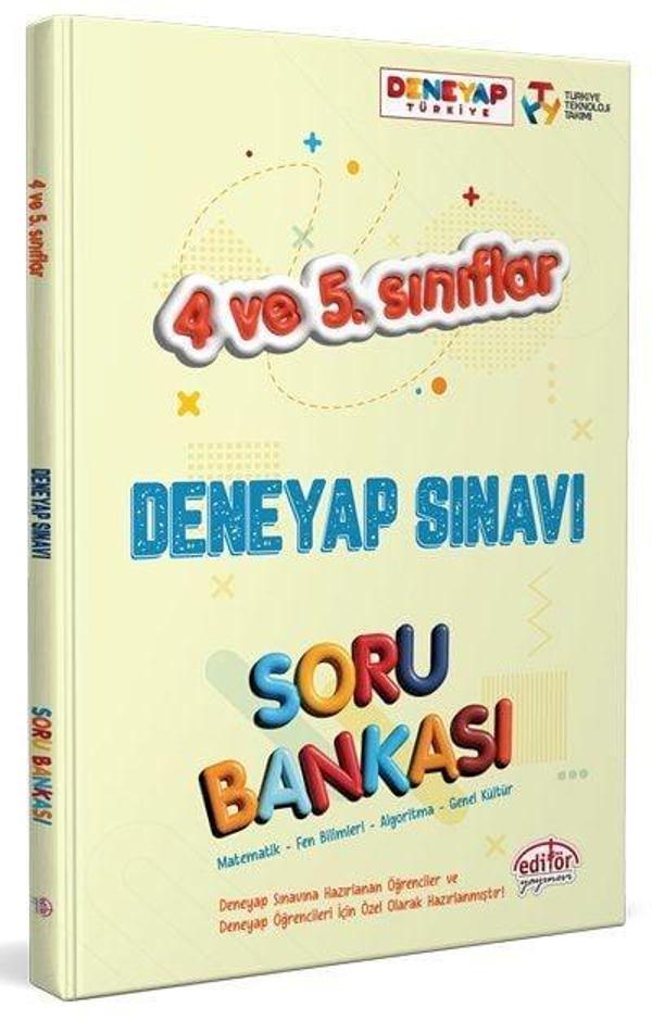 Editör 4-5. Sınıf Deneyap Soru Bankası - Editör - Image 1