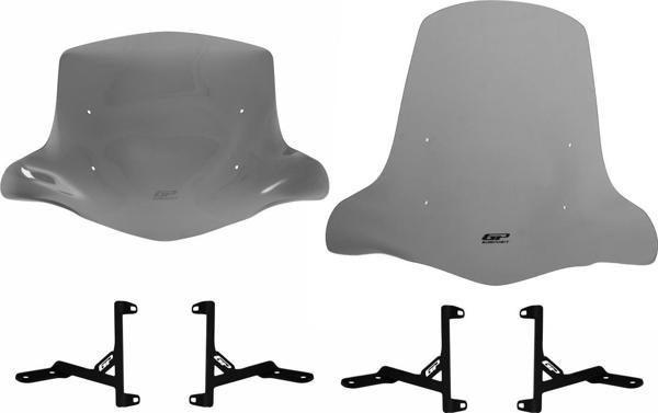 GP Kompozit Scooter Universal Elcikli Ön Cam Füme - Image 1