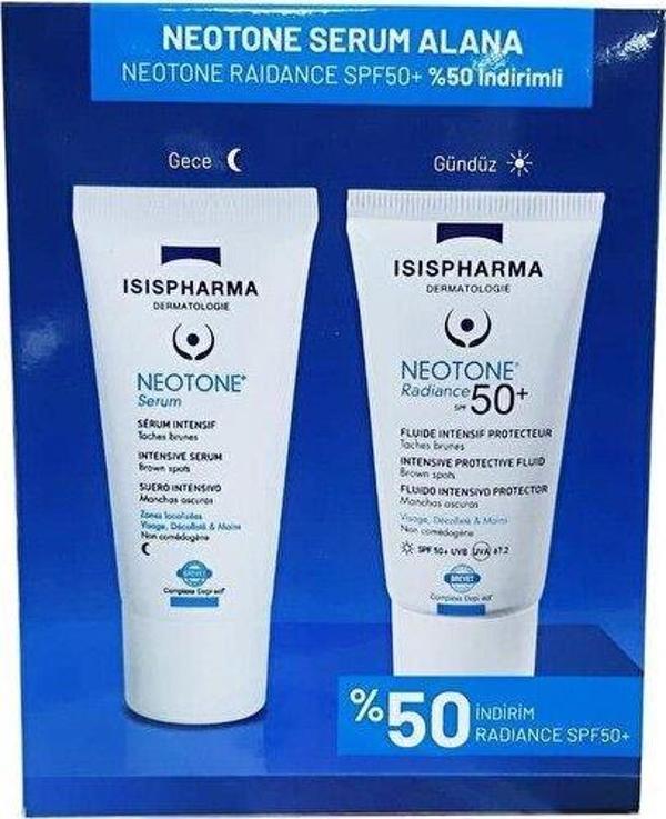 Isıs Pharma Neotone Serum+ Neotone Radiance SPF50 Set - Image 1