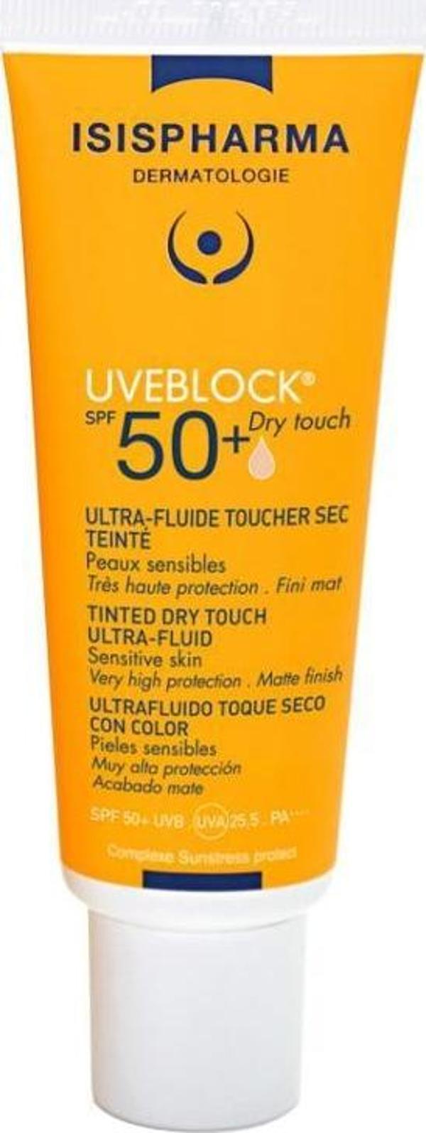 Isıs Pharma Uveblock SPF 50 Dry Touch Ultra- Fluid Light< - Image 1
