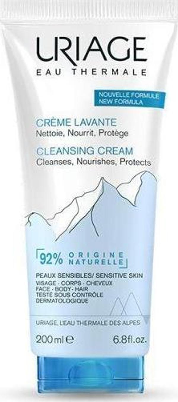 Uriage Creme Lavante Cleansing 200 ml Yüz ve Vücut Temizleme Kremi - Image 1
