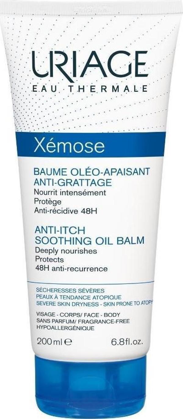Uriage Xemose Anti-Itch Soothing Oil Balm 200 ml Kuru Ciltler Vücut Nemlendirici - Image 1
