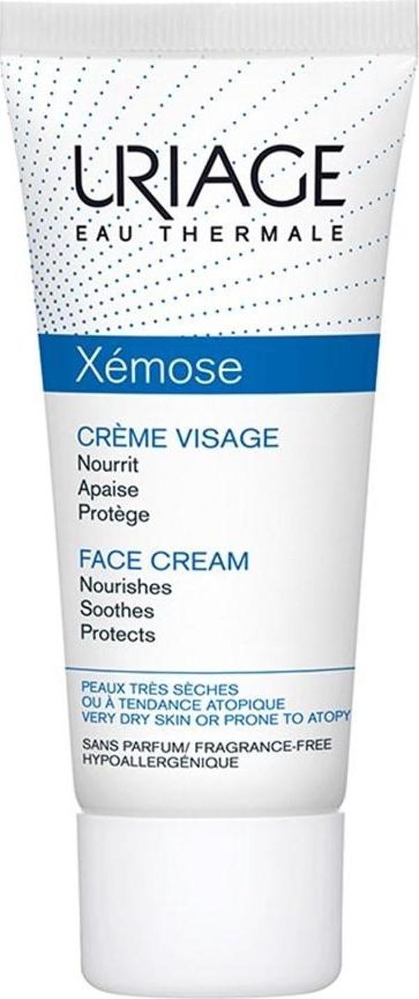 Uriage Xemose Creme Visage 40 ml Çok Kuru Cilt Nemlendirici - Image 1