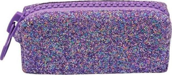 Unicus - Big Zip Swarovski Taşlı Pastel-Neon Kalem Kutu - Image 1
