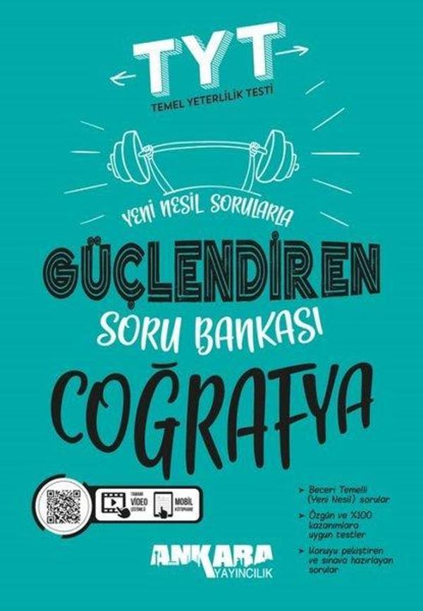 TYT Coğrafya Güçlendiren Soru Bankası - Ankara Yayıncılık - Image 1