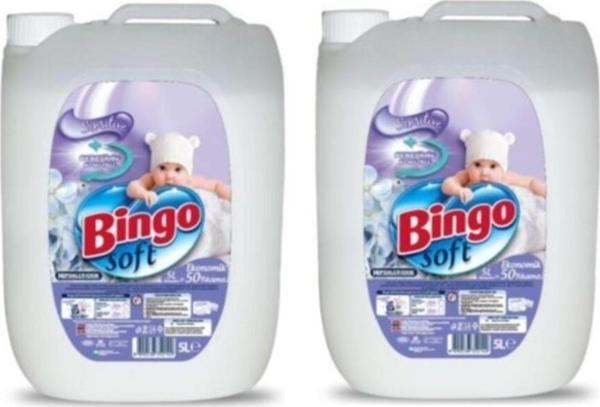 Bingo Soft Yumuşatıcı Sensitive 5 Lt X 2 Adet - Image 1