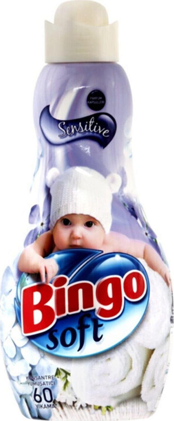Bingo Soft Konsantre Çamaşır Yumuşatıcısı Sensitive 1440 Ml - Image 1