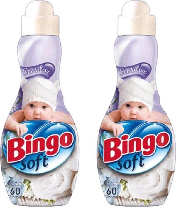 Bingo Soft Konsantre Yumuşatıcı Sensitive 1440 Ml X 2 Adet - Image 1