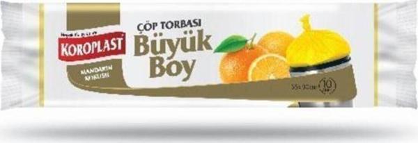 Koroplast Mandarin Kokulu Çöp Torbası Büyük Boy 10'Lu - Image 1