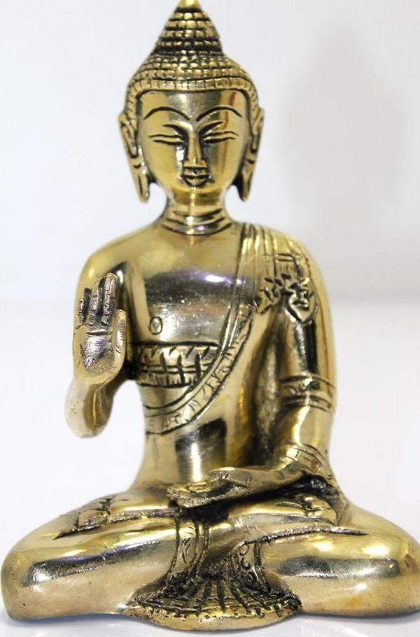 Mevafa Metal Buda Biblosu 17 Cm Dekoratif Hediyelik - Image 1