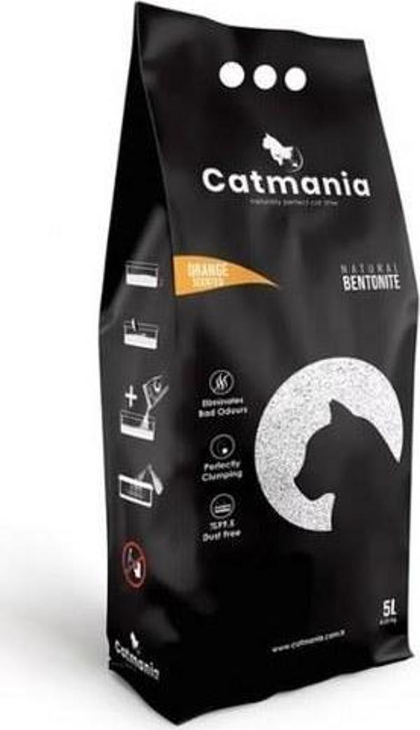 Catmania Portakal Kokulu Kedi Kumu 10 lt - Image 1