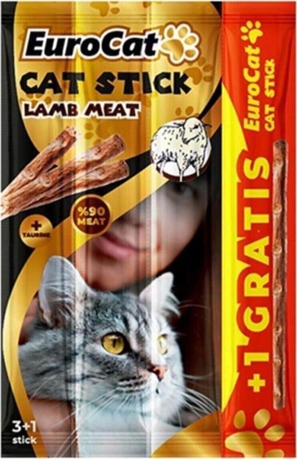 EuroCat Kuzu Etli Kedi Ödül Maması 4 Adet (4x5gr) 20 gr - Image 1