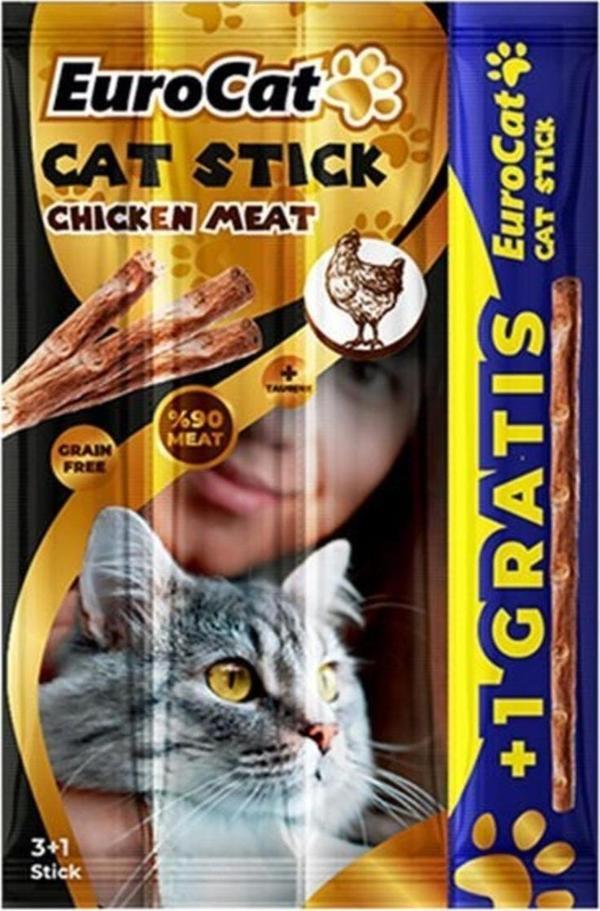 EuroCat Tavuklu Kedi Ödül Maması 4 Adet (4x5gr) 20 gr - Image 1