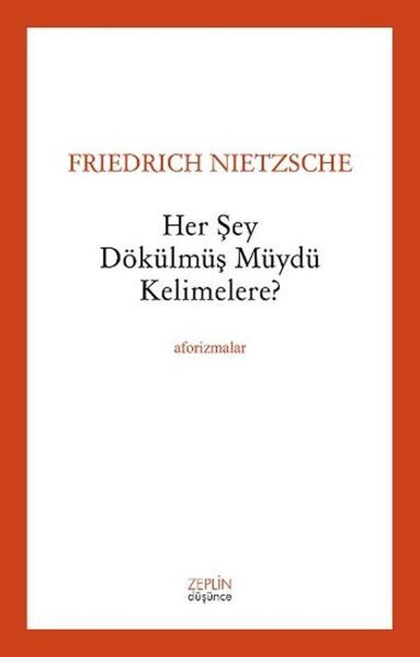 Her Şey Dökülmüş Müydü Kelimelere? - Zeplin Kitap - Image 1