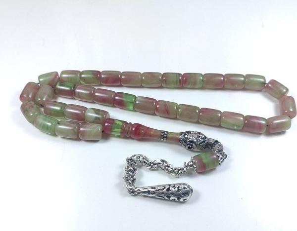 Kurt Başlı Nakkaş Imame (İMAME BRONZ) Sıkma Kehribar Sertifikalı - Image 1