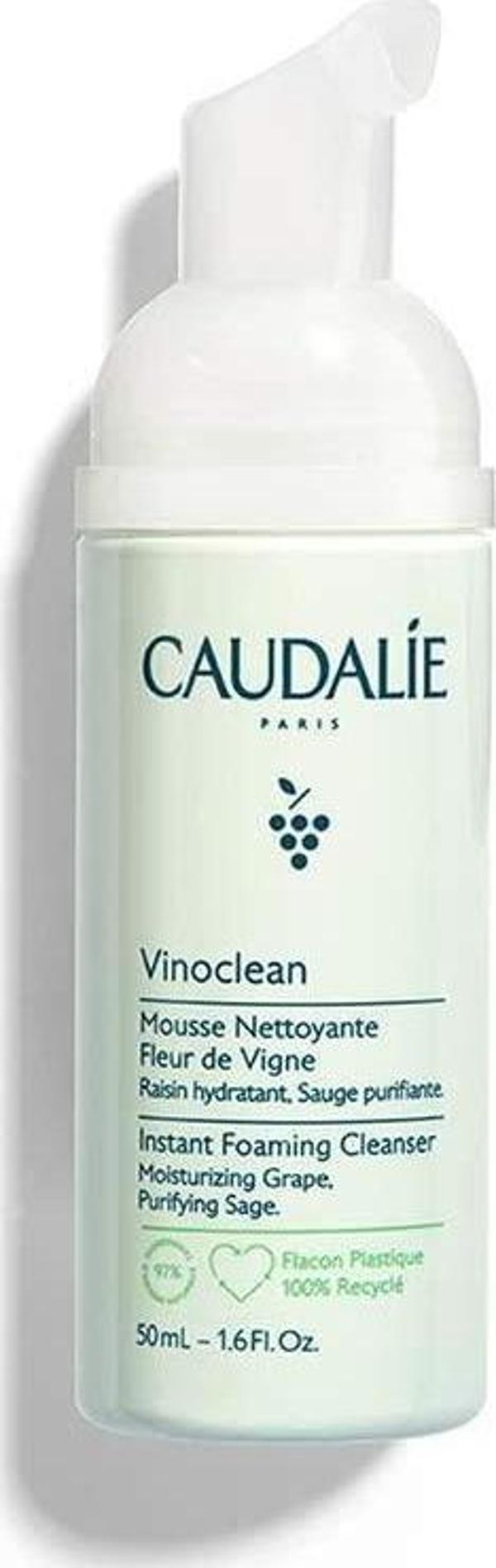 Caudalie Vinoclean Instant Foaming Cleanser 50 ml - Image 1