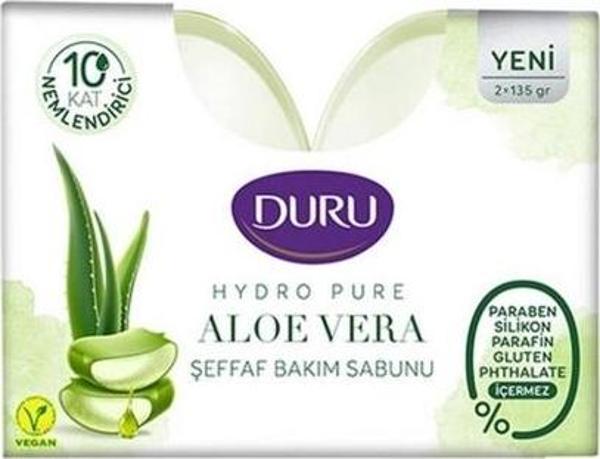 Duru Sabun Hydro Pure 2X135 Gr. Aloe Vera - Image 1