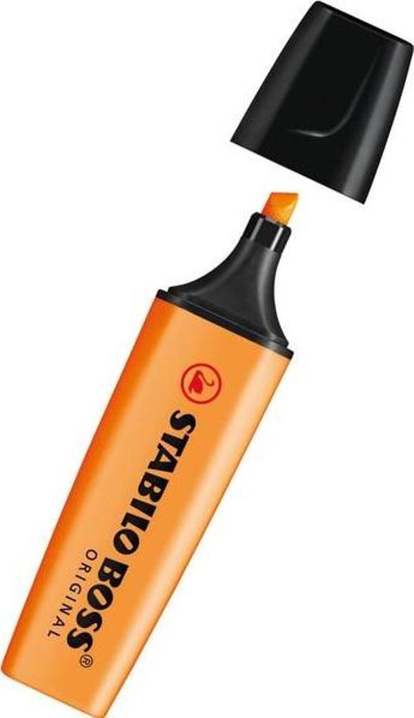 Stabilo Boss Original Turuncu Fosforlu Kalem - Image 1