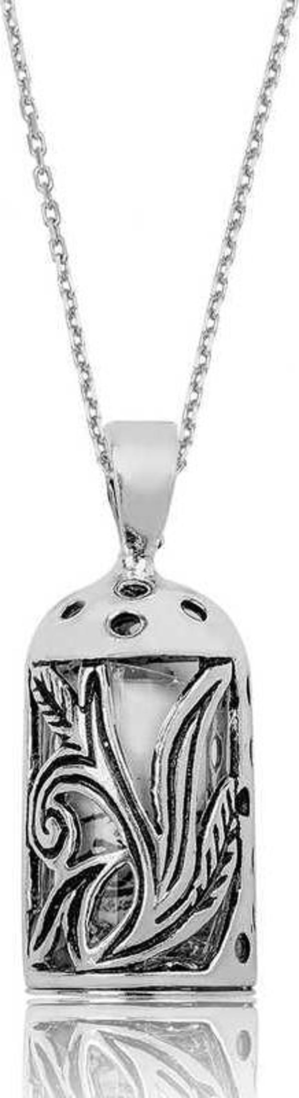 925 Ayar Gümüş Cevşen Dualı Gümüş Kolye - Image 1