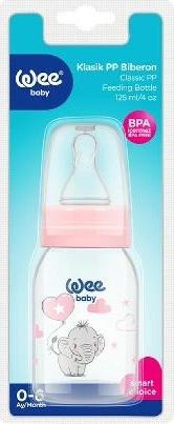 Wee Baby Klasik PP Biberon 125 ml. K:851 (6'lı) - Image 1