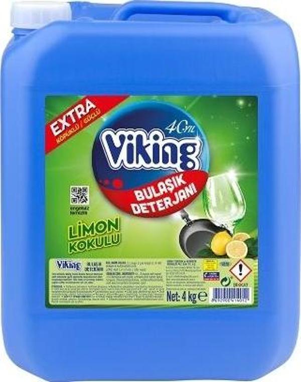 Viking Sıvı Bulaşık Deterjanı 4 Kg. Klasik - Image 1