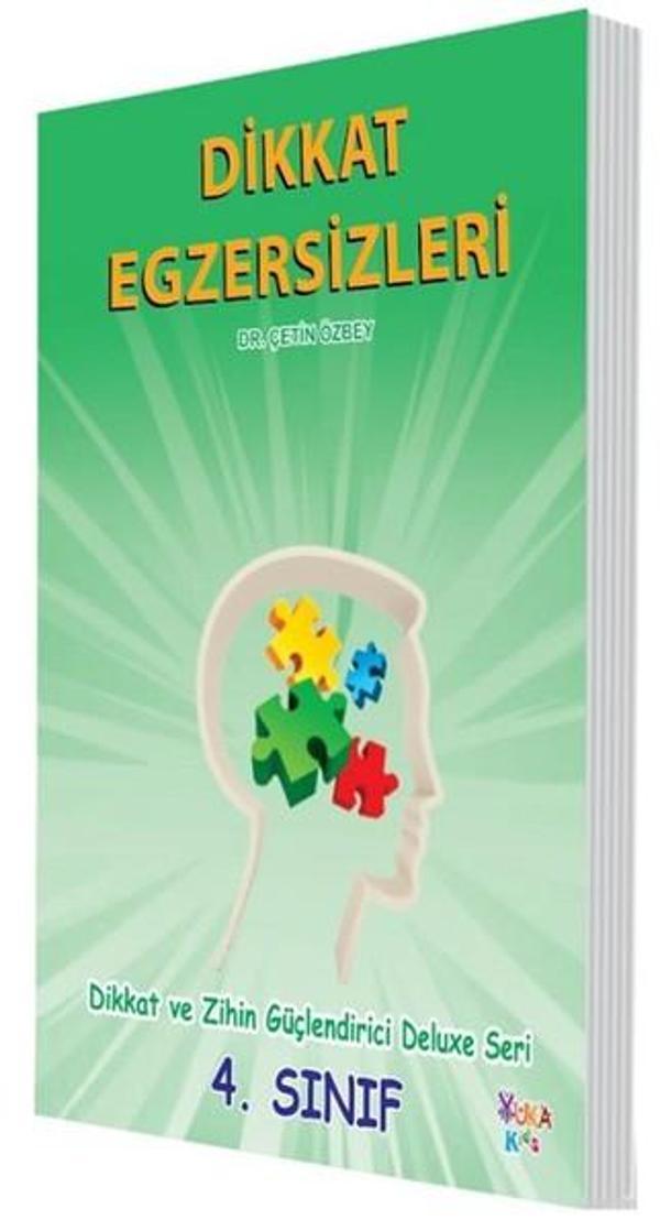 Dikkat Egzersizleri 4. Sınıf - Yuka Kids Yayınevi - Image 1