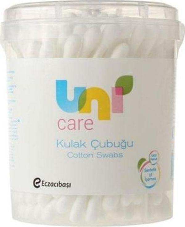 Uni Care Kulak Temizleme Pamuğu 100'lü (2'li) - Image 1