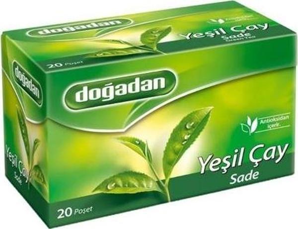 Doğadan Yeşil Çay Sade 35 Gr. (Bitki Çayı) - Image 1