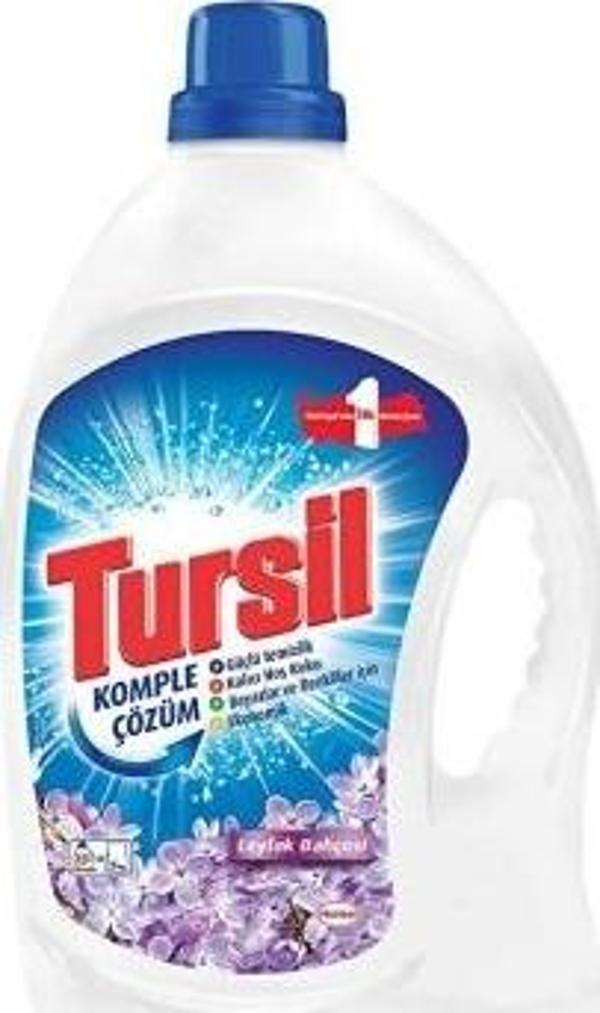 Tursil Matik Jel Sıvı Çamaşır Deterjanı 2145 ml. Leylak Bahçesi 33W (6'lı) - Image 1