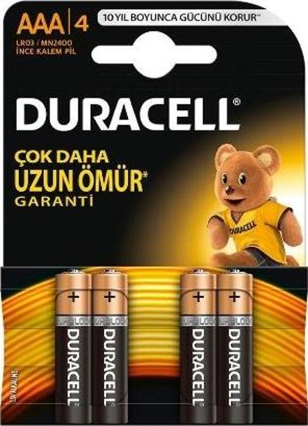 Duracell AAA İnce Kalem 4'lü (6'lı) - Image 1